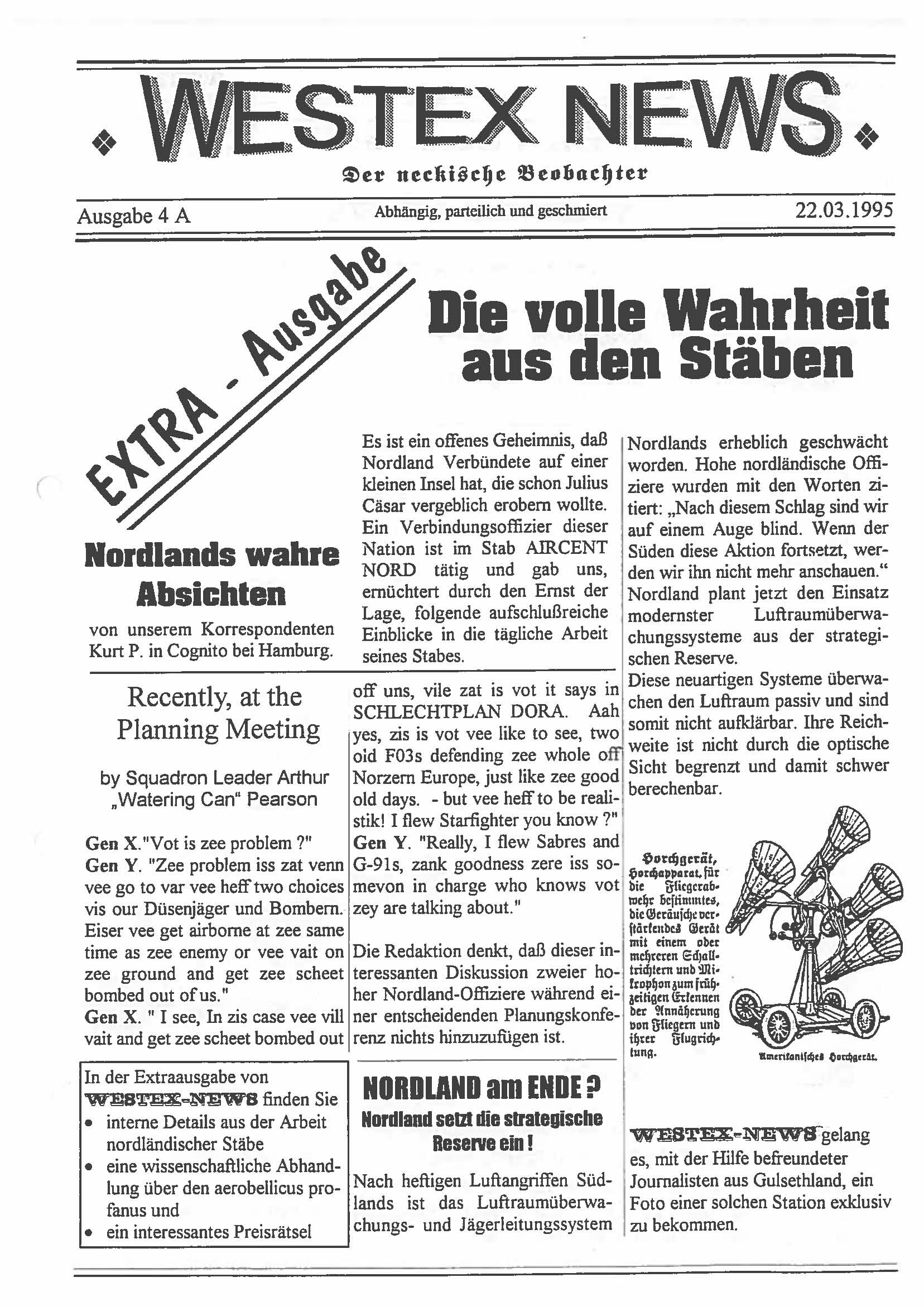 WESTEX 4a 22.03.1995 Page 1